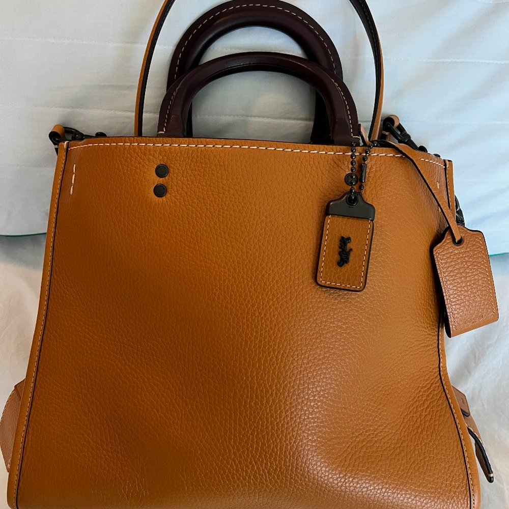 Coach, Rare HTF, Like New Coach Rogue - Butterscotch
